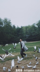 地主家的傻儿子在农场喂鸽子🐦 秋天 鸽子 Ootd